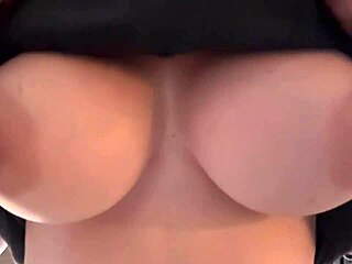 italian milf artemisia love bounces huge tits in hot solo