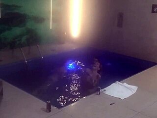 friends join us for motel pool threesome bareback fun!