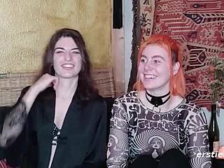 ersties hot lesbian pair plays bdsm bondage games