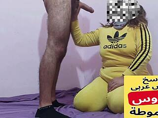 arab bbw mommy begs for son's huge cock doggystyle creampie taboo
