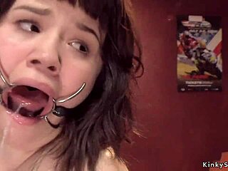 Stepdad Whips Toys And Punishes Petite Bound 18+ Teen Slave Roughly!