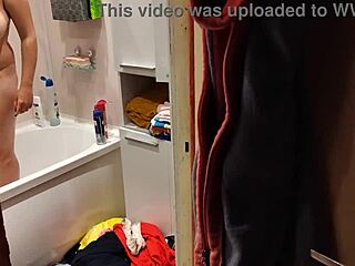 Caught Stepsis Showering—Wanna See Her Wet Pussy?