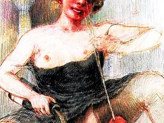 Crave this vintage erotic art?