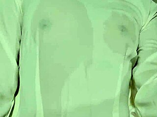 a beautiful vietnamese lady in traditional attire shows her wet hairy pussy outdoors