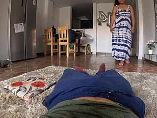 she invited me to eat just to drag me to bed then mouth eats ass pays i paid best way