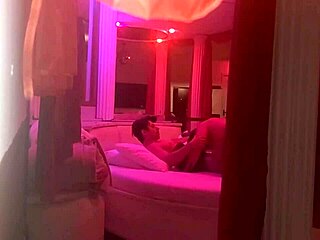 coroa tesuda stares at my hard cock and ripped clothes reveal huge balls