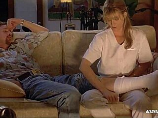 janet gunn strokes cock topless in night of the running man?