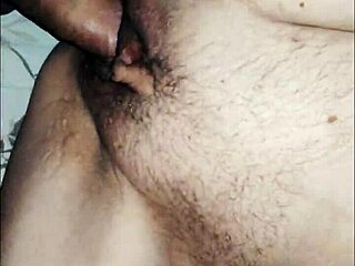 her tight milf ass grips his huge cock close up as homemade pov couple sex builds emotions