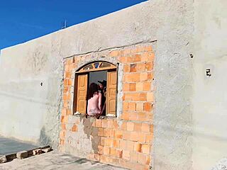 couple caught fucking hard in construction site creampie