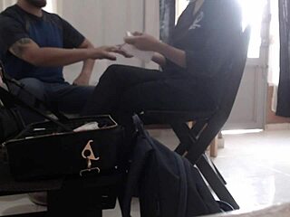young latina hanna bends over for cash creampie doggystyle fuck