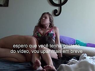 brazilian dorm amateur preps her ass for wild anal pounding