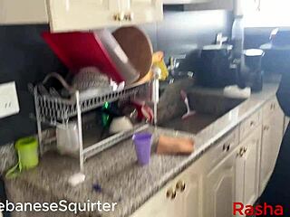 ever dreamed of your lebanese maid squirting huge all over daddy?