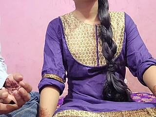 Desi Bhabhi Gets Bent Over For Hard Doggystyle Creampie On Ranch