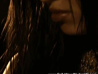 i strip naked by the erotic fire teasing you