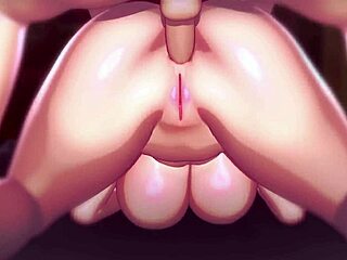 chekibrek yelan dives into wild anal tits bouncing sex animation