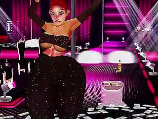 Big ass bbw stripper bent over doggystyle creampied at club