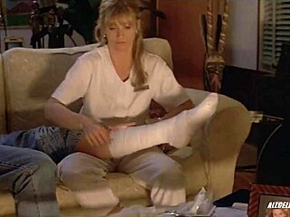 janet gunn strokes cock topless in night of the running man?