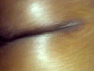 super wet homemade ass play in the bedroom