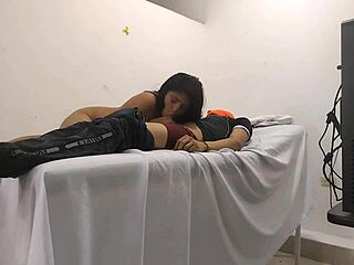 i was supposed to massage her but this whore patient flipped it and rode me hard in the hospital