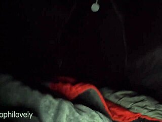 Fucking fat-ass stepsis hard in camping tent!