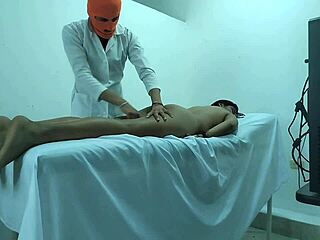 i was supposed to massage her but this whore patient flipped it and rode me hard in the hospital