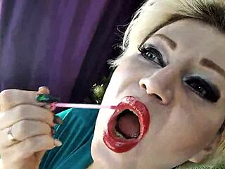 Famous Russian MILF Aimeeparadise Teaches Hot Makeup And Dirty Lessons