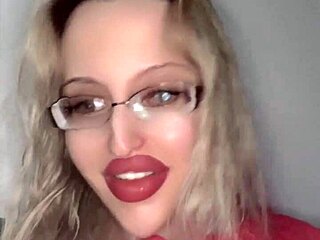 dig my huge russian glasses and lipstick fetish?