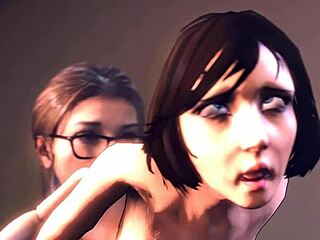 Giantess Devours Huge Cock in Anal Vore Unbirth Fetish Insertion