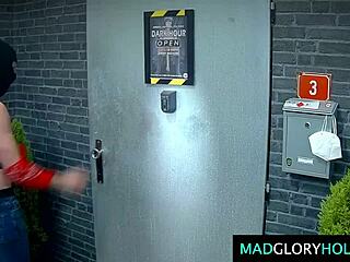 czech milf bound at gloryhole club gangbang sucks monster cocks then fucked