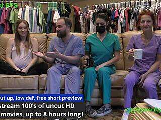 new nurse maverick williams gets bent over 😈 patient play!