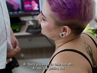 roman savant bends ary abdul over office desk for accidental creampie