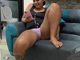 mom's friend shows off her panties to turn you on?