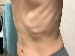 Post-shower wife nipples harden under my pinching licks