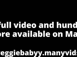 shaved pussy asshole closeup tour with pee 😈 full veggiebabyy vid