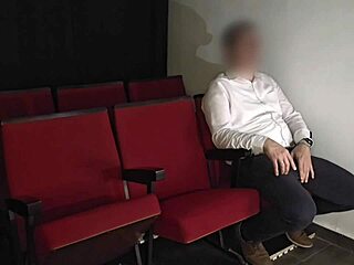 A steamy fuck session erupts deep inside cinema x part one