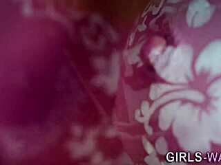 Pretty Les Teases Dripping Wet Vagina