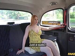 i'm in this fake taxi london redhead sugarbaby no panties monster cock ride orgasm suck