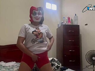 rich bitch stepmom hits gym then gropes her big latina tits and ass for homemade fuck