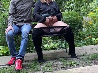 Pervert Step Son Spies Curvy Step Mom Masturbating Publicly
