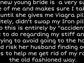 Step daughter-in-law rides my viagra cock after accident mixup