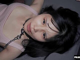 Petite 18yo Japanese Teen Deepthroats Monster Cocks in Rough College Group Facial
