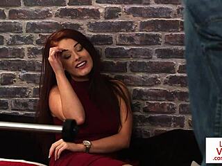 British redhead voyeur teases humiliated sub relentlessly!