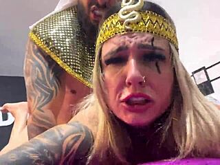 oh that amazing feeling his cock pulsing deep in my pussy and ass as he cums inside