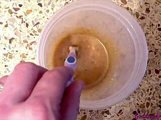 watch me prep food and toothbrush for my toilet slave piggy