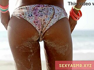Beach hottie in bikini got you hard yet?