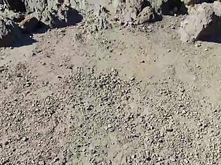 italian tourist's big tits bounce as huge cock destroys her ass public cumshot gaping 😈🍑💦