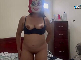 rich bitch stepmom hits gym then gropes her big latina tits and ass for homemade fuck