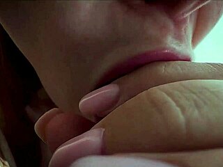 18-year-old gigi sucks cock first time at inn with tight pussy closeup