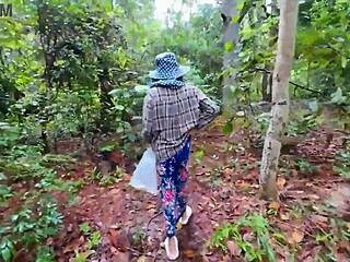 Ever wonder what happens when a hot thai babe goes wild outdoors with her cute amateur friend?