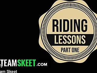 City Girl's Wild Farm Transformation: Riding Lessons Turn Raunchy with Jerking Stepdad